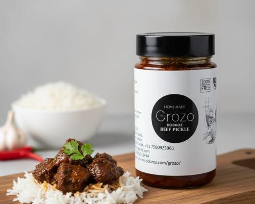Grozo Homemade Beef Pickle (500 Grams) img