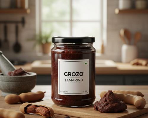 Tamarind Paste – Premium Sour Extract From Kerala Tamarind Pods | 250g | 100% Natural img